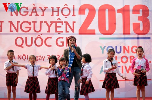 Sôi động Ngày hội Tình nguyện Quốc gia năm 2013  - ảnh 4